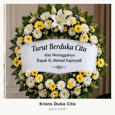 Krans Bunga Duka Cibeber Cilegon